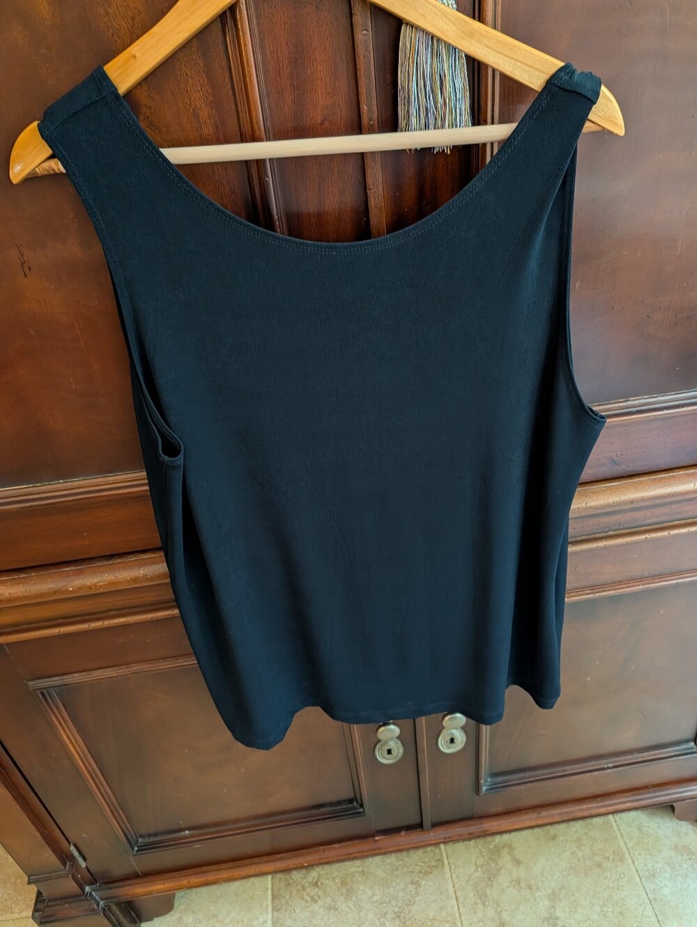 NWT Chico's Travelers Classic Navy Sleeveless Women's Tank Top Sz 3